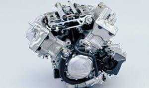 Honda VFR800 VTEC engine with variable valve timing