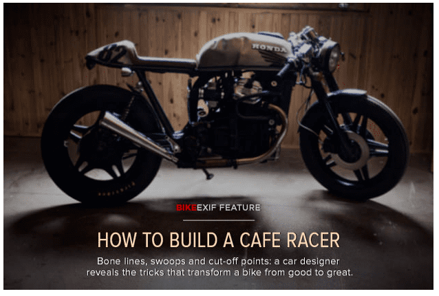 How To Build A Cafe Racer from Bike EXIF