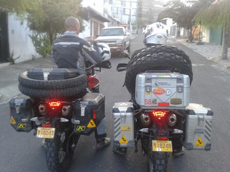Husqvarana TR 650 terra goes through its paces in South America