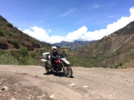 Husqvarana TR 650 terra goes through its paces in South America 