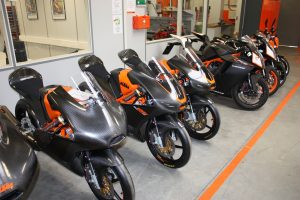Moto3 bikes
