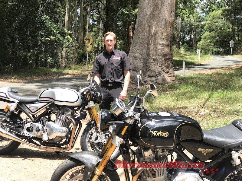 James Mutton Brisbane Motorcycles discounting Norton
