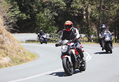 Riders on Mt Glorious