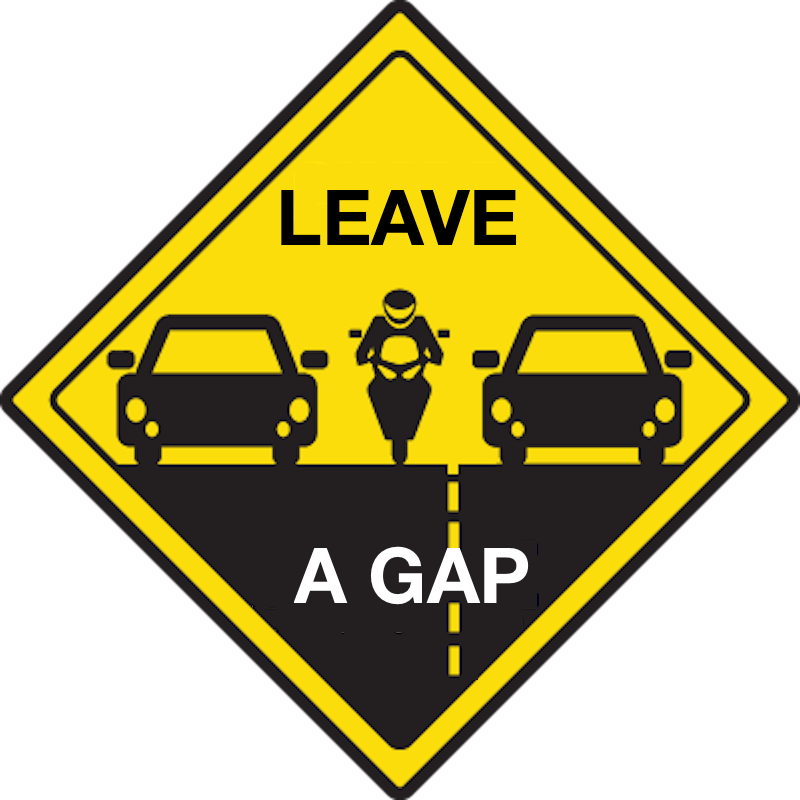 Leave a gap lane filtering rules signs tasmania lowest rules vary