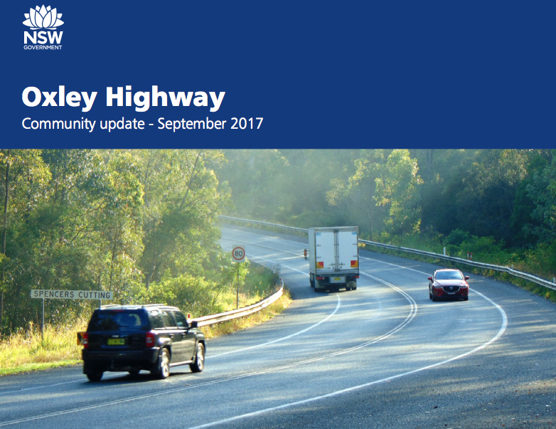 Oxley Highway awaits speed review