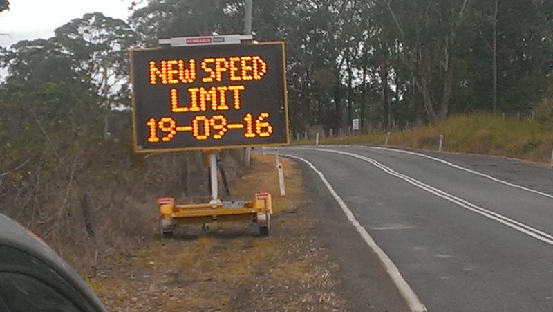 Oxley Highway speed limit drops epidemic limits