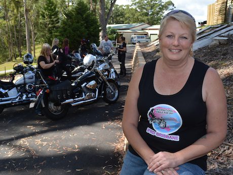 Sue female motorcycle riders women