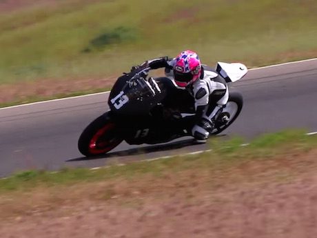 Victory Motorcycles electric racing prototype - Victory Charger