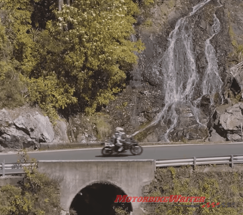 Rider dies in Waterfall Way crash