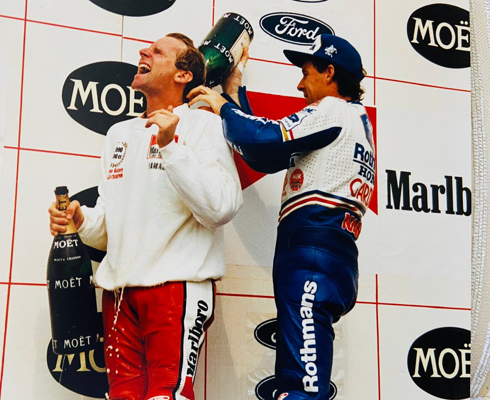 Wayne Rainey at the Czech GP in 1990