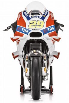 2016 Ducati MotoGP bike wings