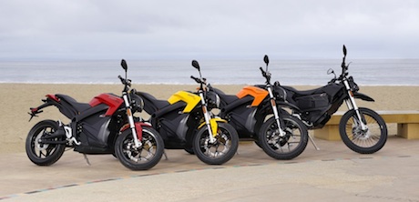 Zero motorcycles electric motorcycles