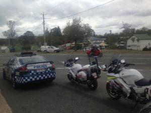 Heavy police presences at Lions TT
