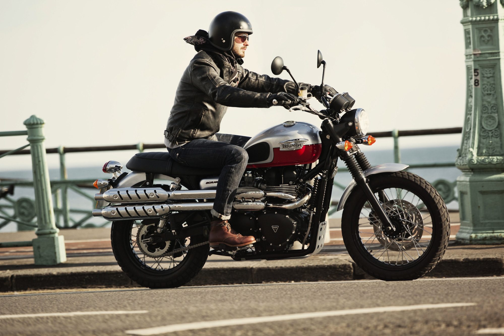 Scrambler Triumph Bonnevilles Scrambler