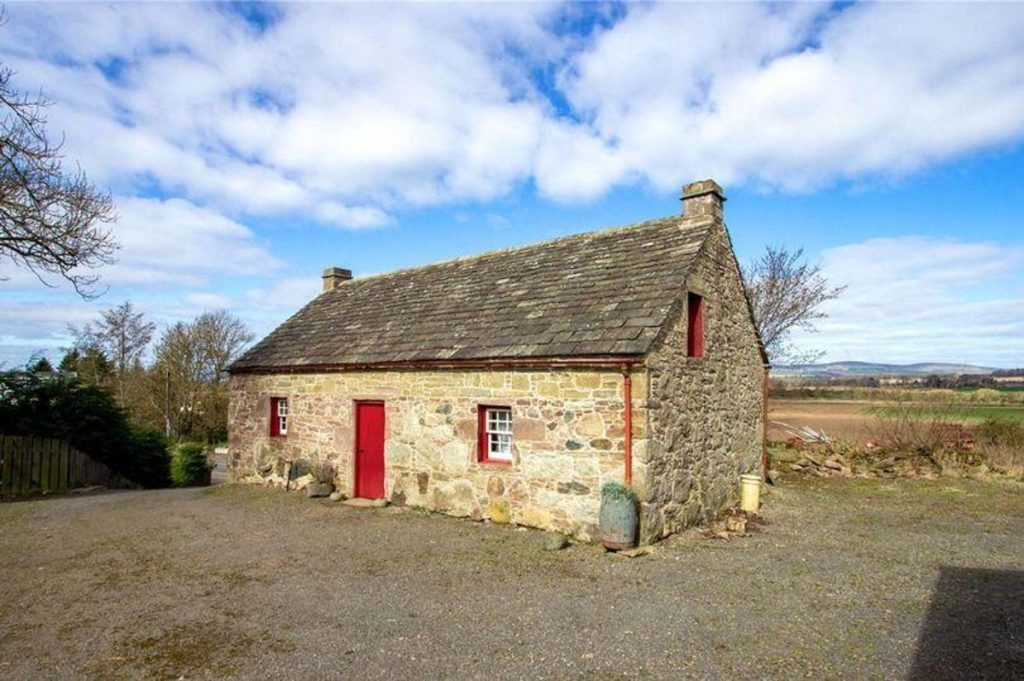The Harley-Davidson cottage, ancestral legacy of the American Motorcycle manufacturer. Media sourced from The Scotsman.