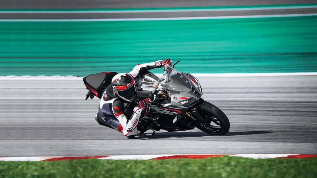 BMW on the pending release of their 310 RR. Photo courtesy of Top Speed.