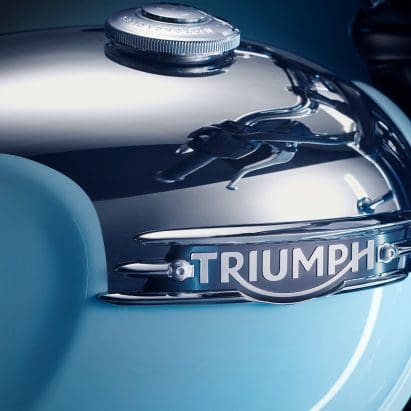 Triumph's 2023 Bonneville T120. Media sourced from Triumph.