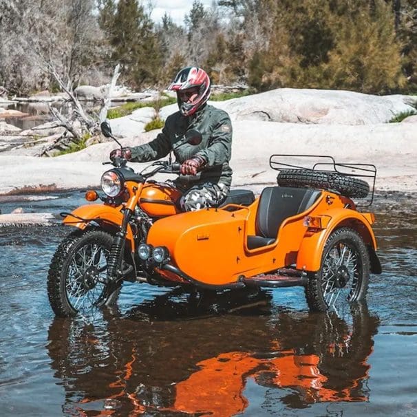 Ural's machines, which will soon have their updated engine. Media sourced from MCN.