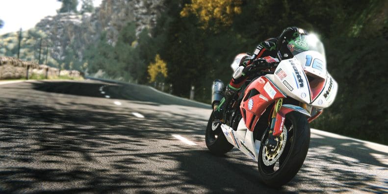 A view of the “ISLE OF MAN TT - RIDE ON THE EDGE 3." Media sourced from Steam.