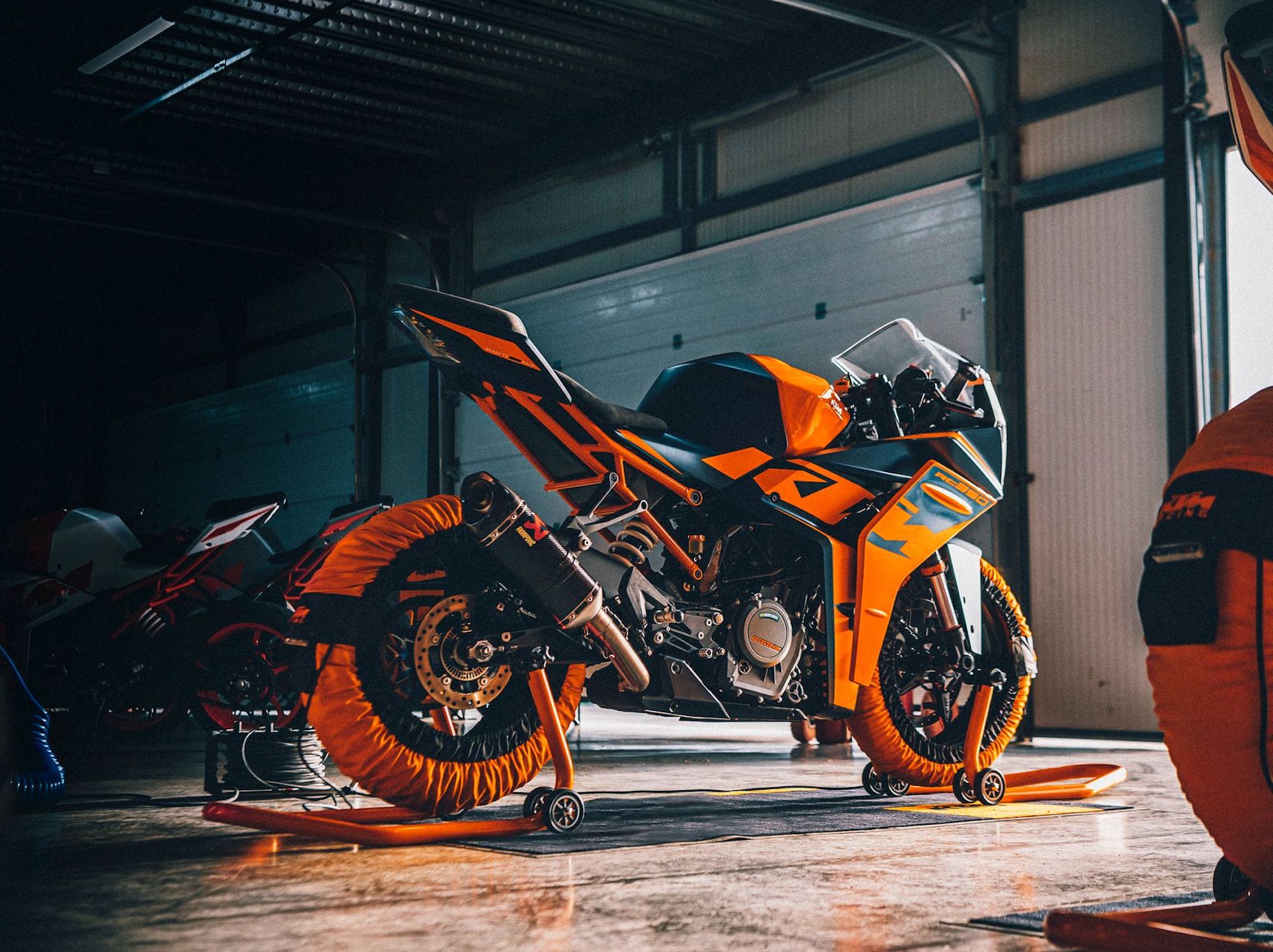 A view of KTM machines. Media sourced from KTM.