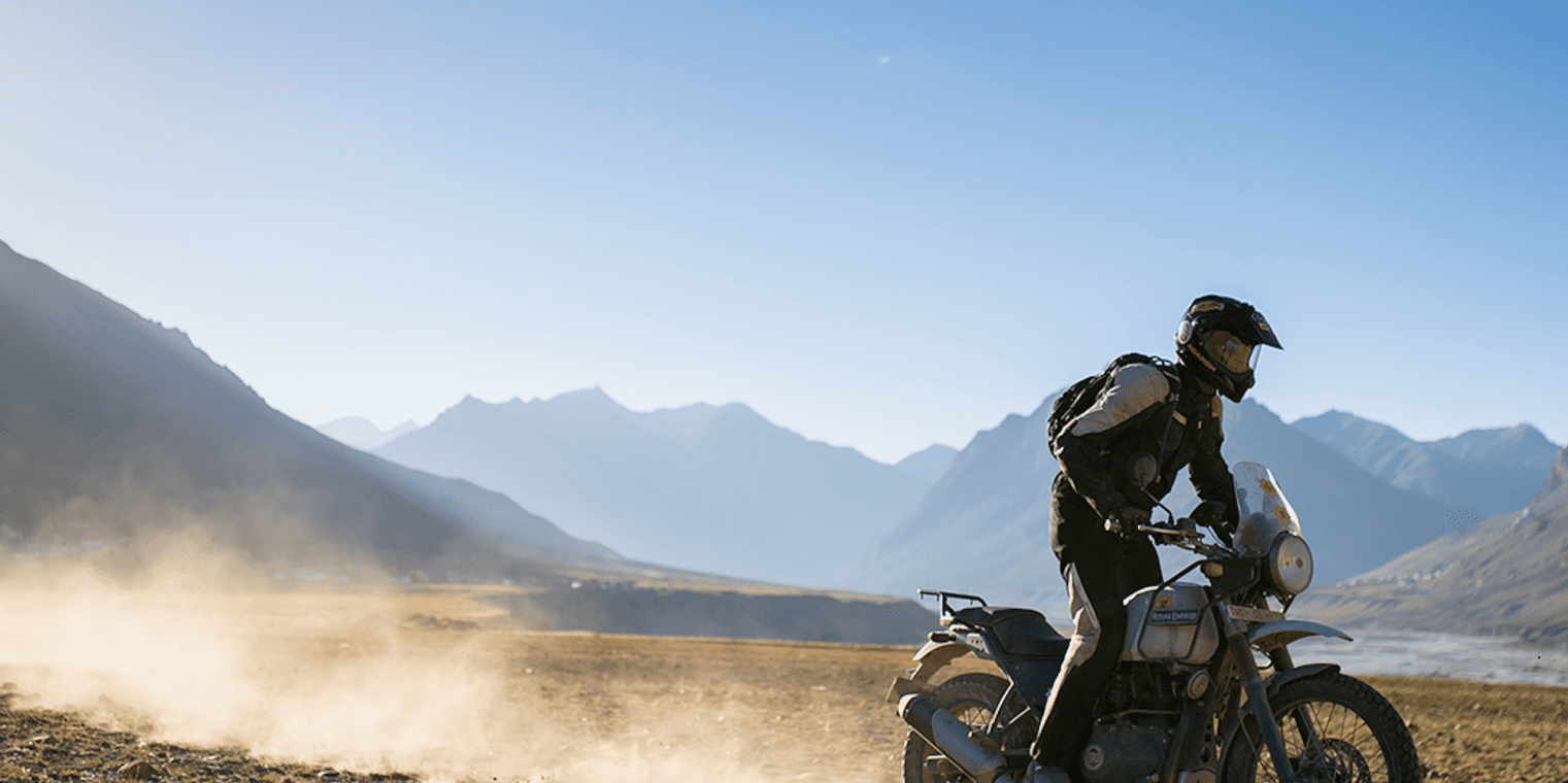 A view of the Royal Enfield Himalayan, which will soon be joined by a middleweight sibling. Media sourced from Royal Enfield.