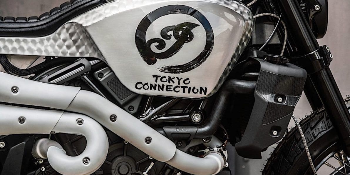 "Tokyo Connection," a new build from Indian Motorcycles. Media sourced from AutoEvolution.