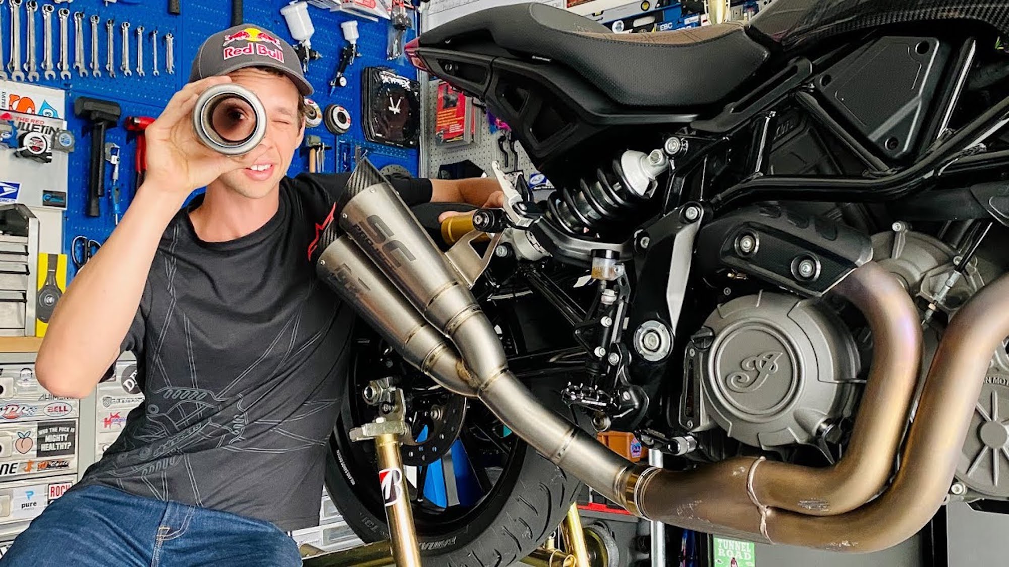 A prime bike pipe. Media sourced from Youtube.