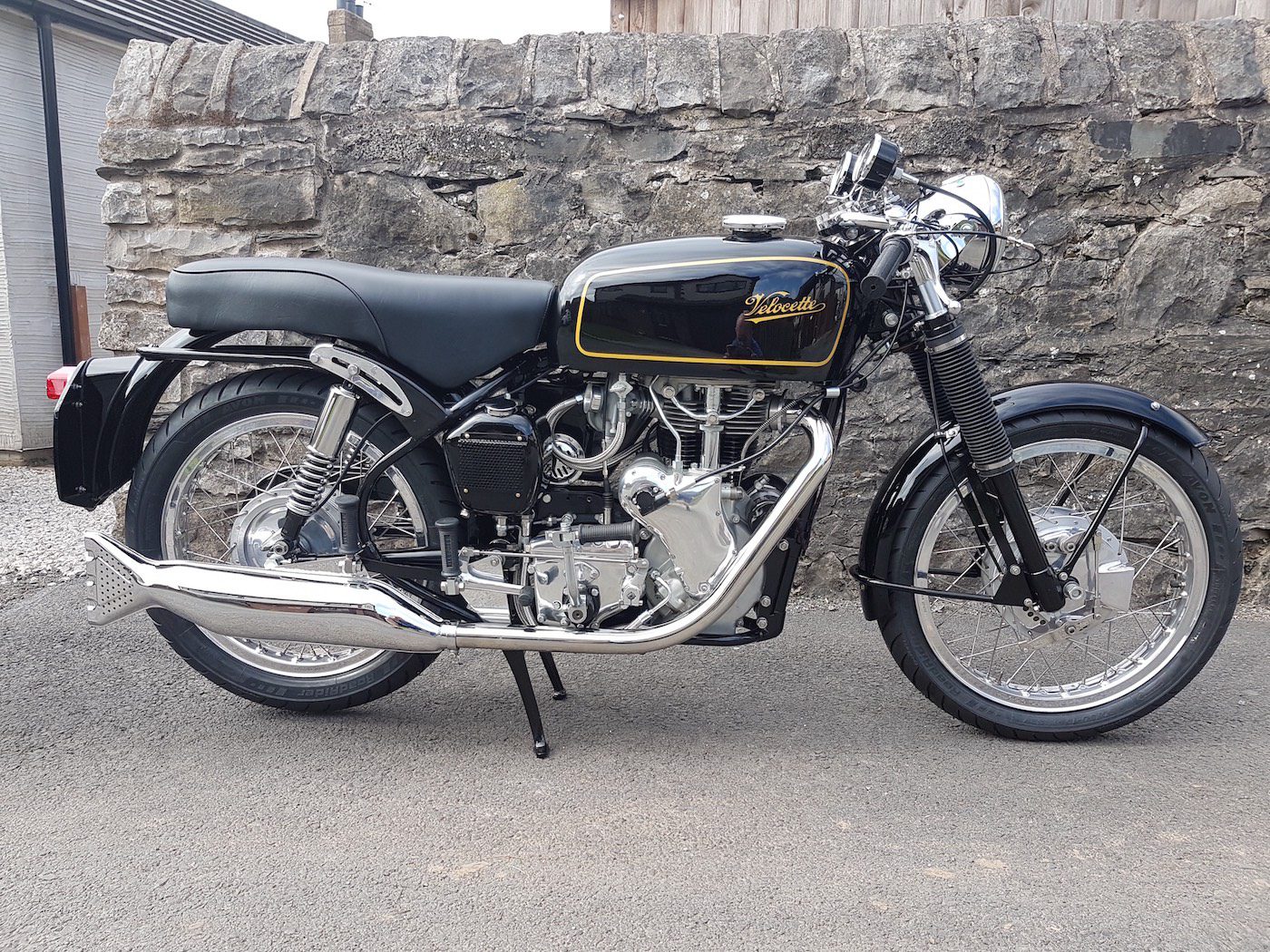 a Velocette Venom Clubman motorcycle from the 1960s