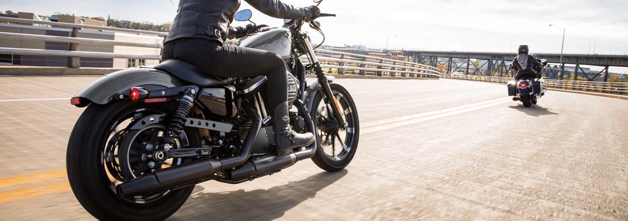 Harley's Iron 883. Media sourced from Harley-Davidson.