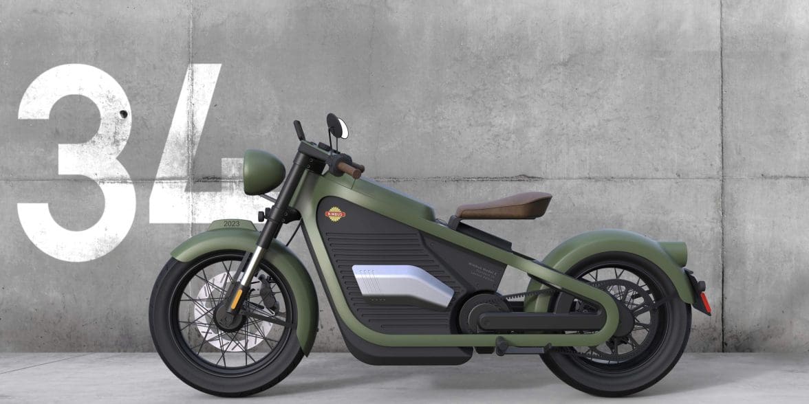 A view of Nimbus Motorcycles' "One" - an electric motorcycle anticipated to be revealed in late 2024, with a 2025 debut date. Media sourced from Nimbus.