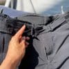 The adjustable waistband on the Rukka Comforina Ladies Pants