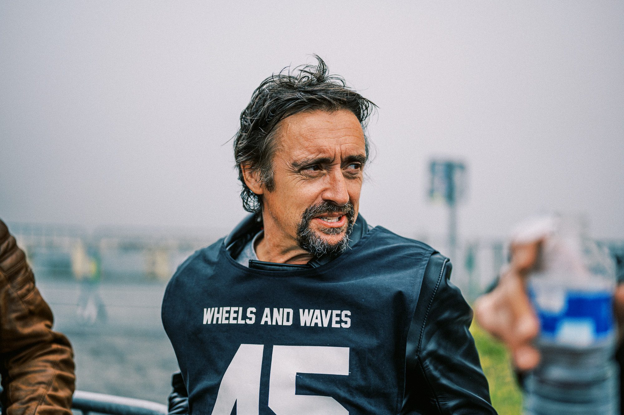 RICHARD "HAMSTER" HAMMOND at Punks Peak, San Sebastian for the Waves Bike Show in Biarritz, France