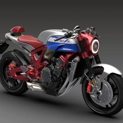 A view of the MV Agusta 921 S concept superbike revealed late last year, in 2022. Media provided by MV Agusta.