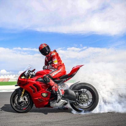 A view of the Panigale V4. Media sourced from Ducati.