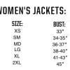 Women's sizing for the jacket