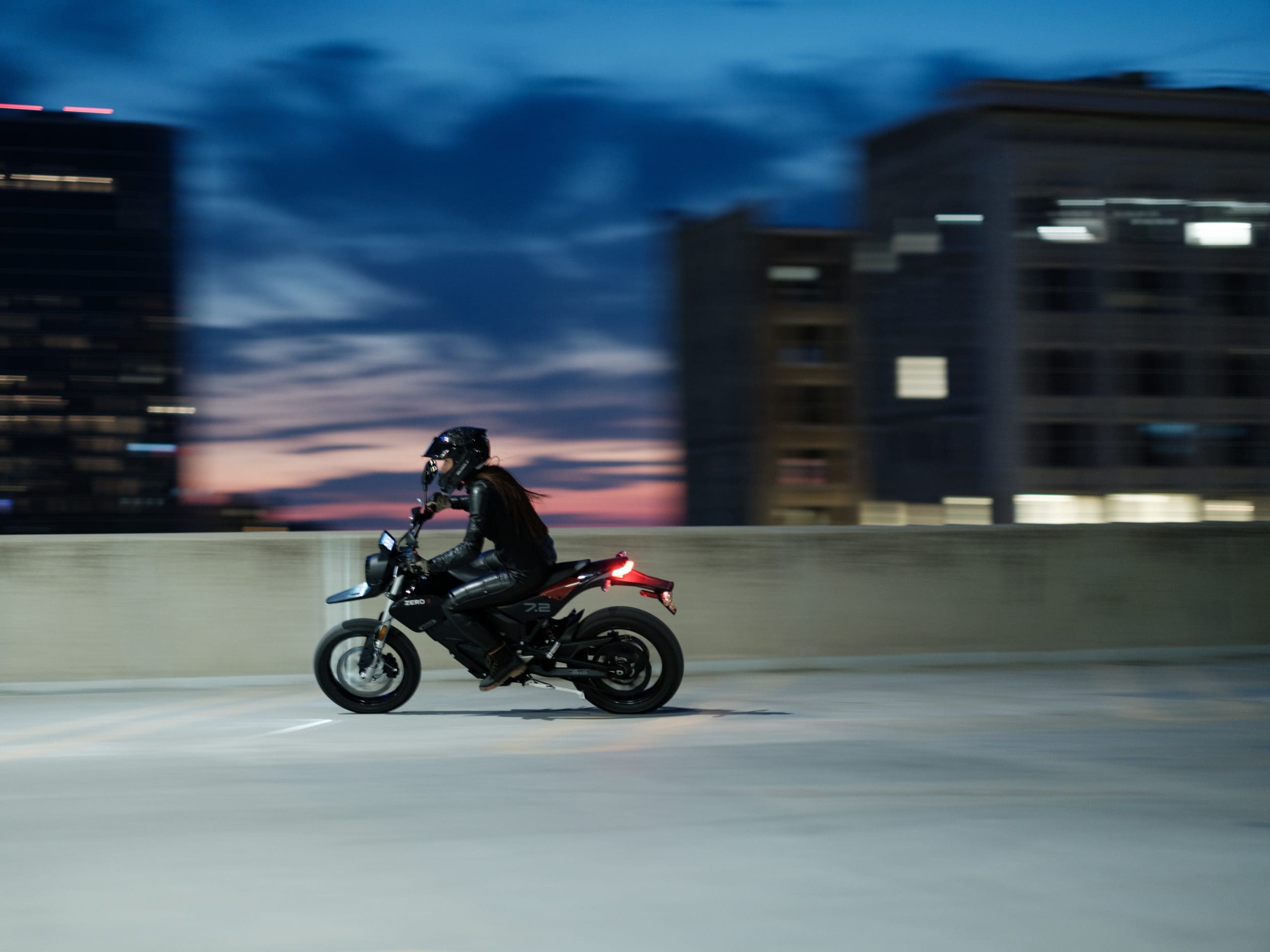 A view of a Zero motorcycle, currently celebrating a hefty discount! Media provided by Zero Motorcycles.